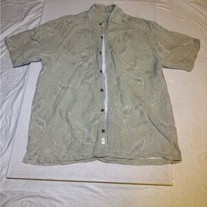 Tommy Bahama Light Green Short Sleeve Shirt